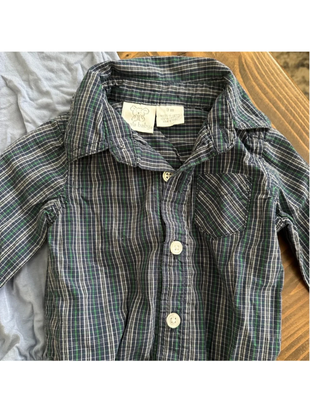 Baby Boy Clothing Bundle 0 3M Carter’s Gap Plaid Vest 7 Piece Lot